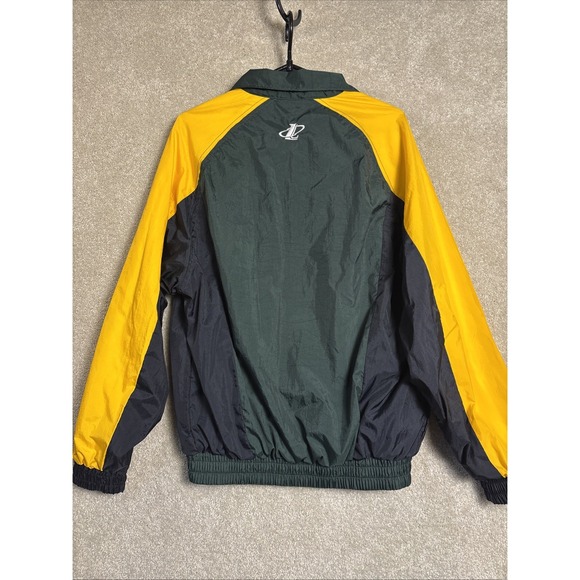 Vintage Green Bay Packers Jacket Logo Athletic Youth Large (14-16) Windbreaker - Picture 2 of 9